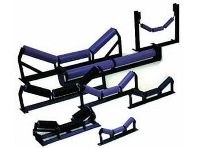 Роликоопоры для конвейерных лент с повышенной загруженностью