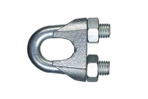 Зажим для стальных канатов DIN 741