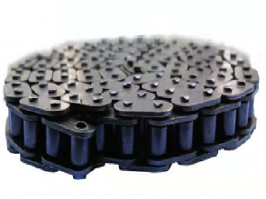 Цепь с прямой боковой пластиной