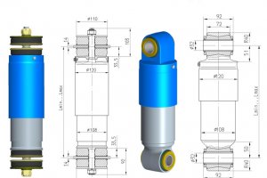 Гидродемпферы 678-2 / 679 (-1)